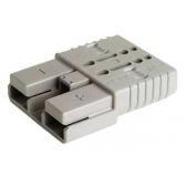 Agerauto E1419 - CONECTOR HERMAFRODITA SBX 175A GRIS L: 85.3 CABLE 50MM