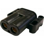 Agerauto E1428 - CONECTOR Y175 HEMBRA 600V 250A TYPE "P" NEGRO