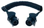 Agerauto KM1273 - CABLE ESPIRAL 4,5M. ABS/EBS CON CONECTORES 7 POLOS