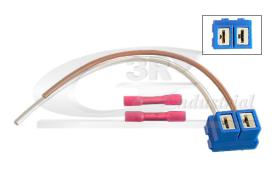 3RG INDUSTRIAL 30718 - KIT REPARACION CONECTOR+CABLEADO LAMPARA H7